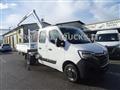 RENAULT MASTER DOPPIACABINA  CASSONE FISSO E GRU ORDINABILE