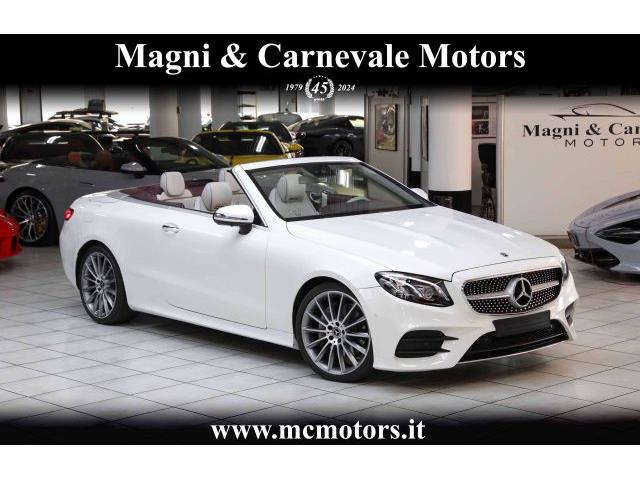 MERCEDES CLASSE E STATION WAGON CABRIO AMG LINE|20''|AIRSCARF|BURMESTER|PELLE