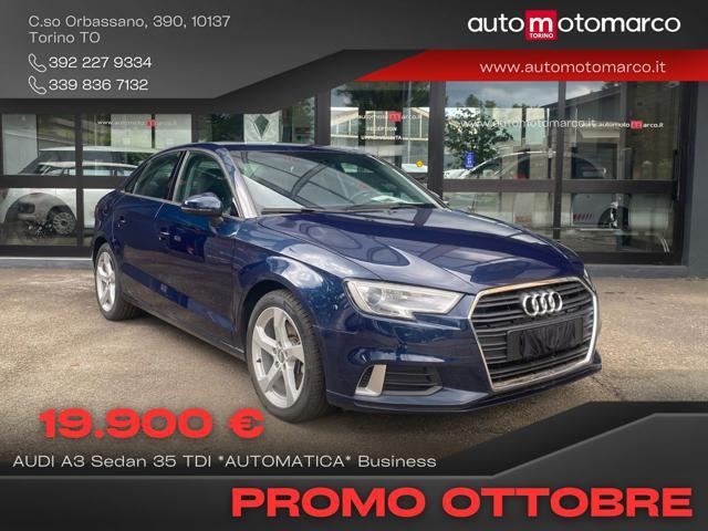 AUDI A3 SEDAN Sedan 35 TDI *AUTOMATICA* Business "SOLO 50.000KM"