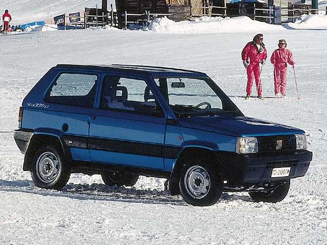 FIAT PANDA 1ª serie 1100 i.e. cat 4x4 -30 anni - GPL