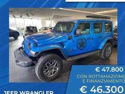 JEEP WRANGLER 4XE Unlimited 2.0 PHEV ATX 4xe 80th Anniversary