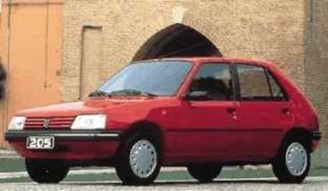 PEUGEOT 205 1.1i cat 5 porte SR