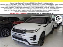 LAND ROVER Range Rover Evoque 2.0 i4 mhev R-Dynamic SE AWD Rdynamic Tetto Nav Cam