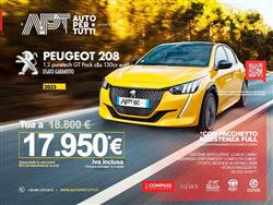 PEUGEOT 208 1.2 puretech GT Pack s&s 130cv eat8