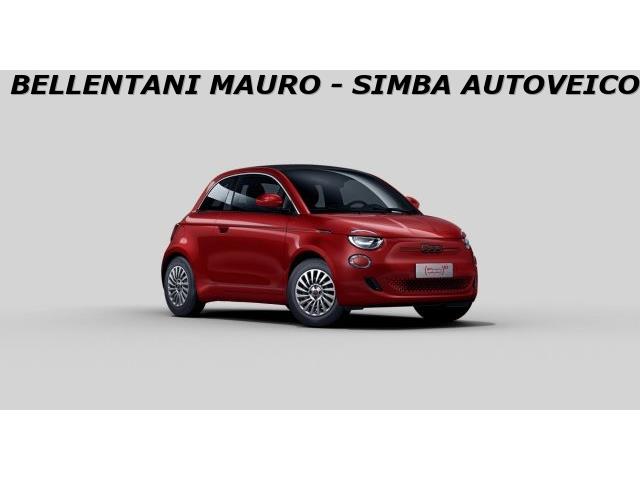 FIAT 500 ELECTRIC Red Cabrio 42 kWh 310 km