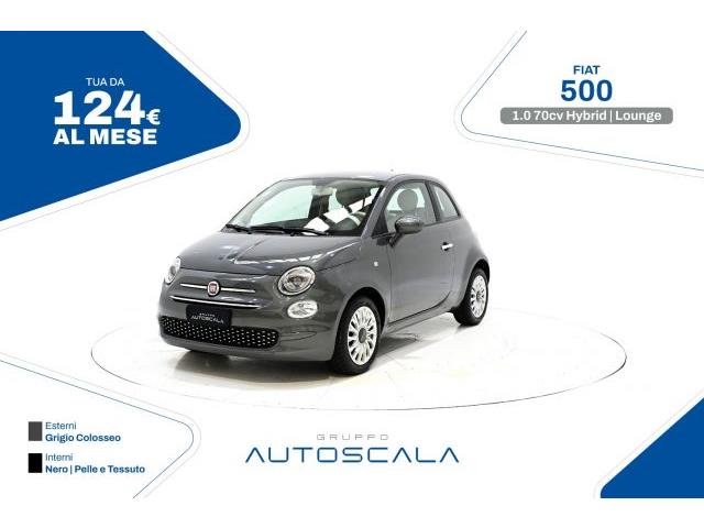 FIAT 500 1.0 70cv Hybrid Lounge