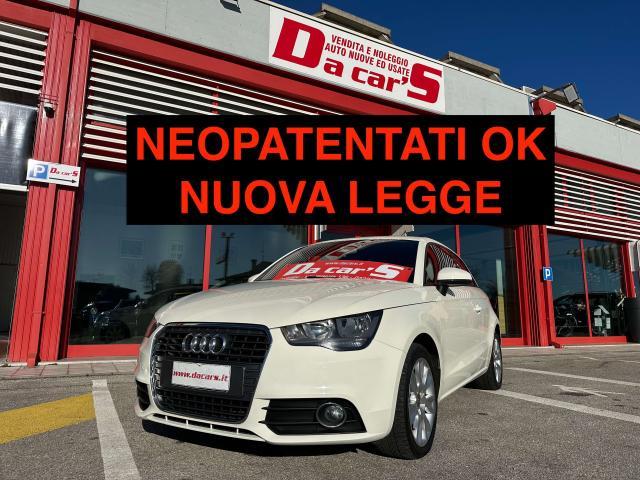 AUDI A1 1.2 tfsi NEOPATENTATI OK NUOVA LEGGE!