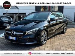 MERCEDES CLASSE CLA Berlina 200 Sport 7G-DCT