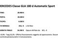 MERCEDES Classe GLA GLA 180 d Automatic Sport