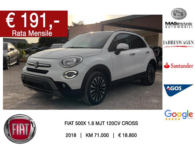 FIAT 500X 1.6 M.Jet 120 CV Cross