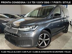 VOLKSWAGEN CADDY 2.0 TDI 122CV DSG Style 7 POSTI/LED/CAR PLAY/TELEC