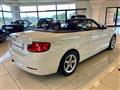 BMW SERIE 2 i Cabrio Luxury FULL Optionals PREZZO REALE !!