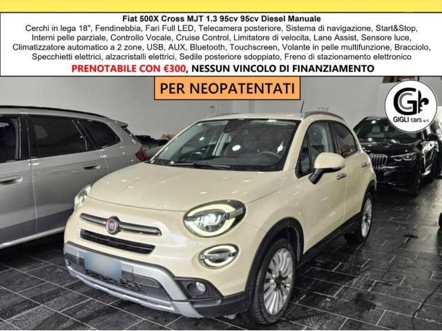 FIAT 500X NEOPATENTATI LED C.18 Navi Camera