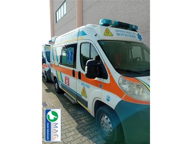 FIAT DUCATO AMBULANZA (MONT) V.P Ducato 35 3.0 Natural Power PLM-TM Furgone Semi Vetrato Maxi