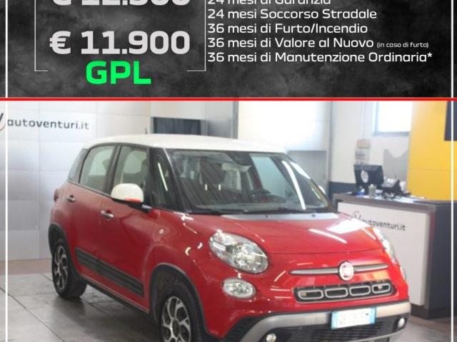 FIAT 500L 1.4 95 CV GPL Cross *IMPIANTO BRC*