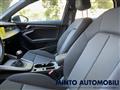 AUDI A3 SPORTBACK 30 TFSI 110CV BUSINESS ADVANCED UNIPROPRIETARIO