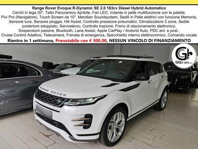 LAND ROVER Range Rover Evoque 2.0d mhev R-Dynamic SE Tetto Camera Navi C20 RDynamic