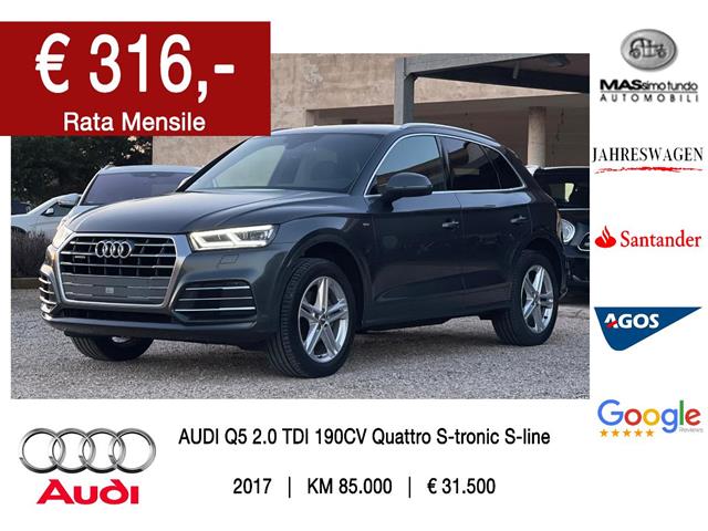 AUDI Q5 2.0 TDI 190CV quattro S tronic Sport